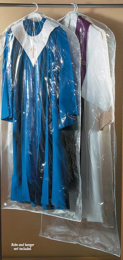 Deluxe Clear Garment Bag (Vinyl) 60" L, 2 pcs. $12.95 ea (ED087)