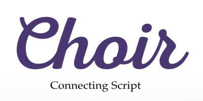 Lettering - Connecting Script